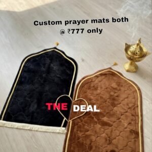 custom prayer  mats combo